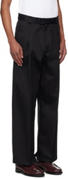 RICE NINE TEN Black Wide Trousers