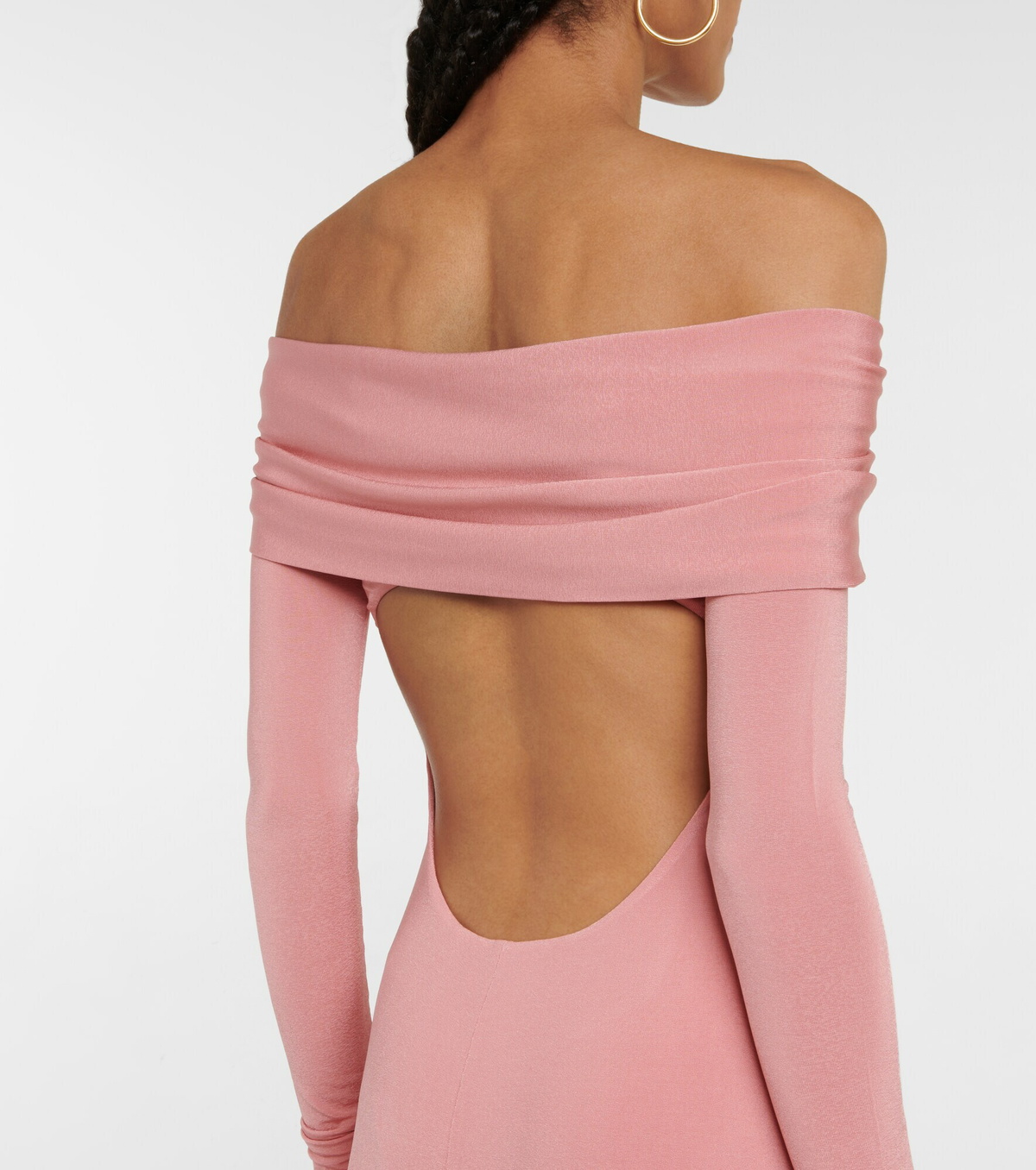 Khaite - Cerna off-shoulder midi dress Khaite