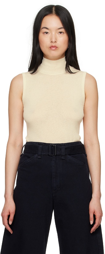 Photo: LEMAIRE Off-White Seamless Tank Top