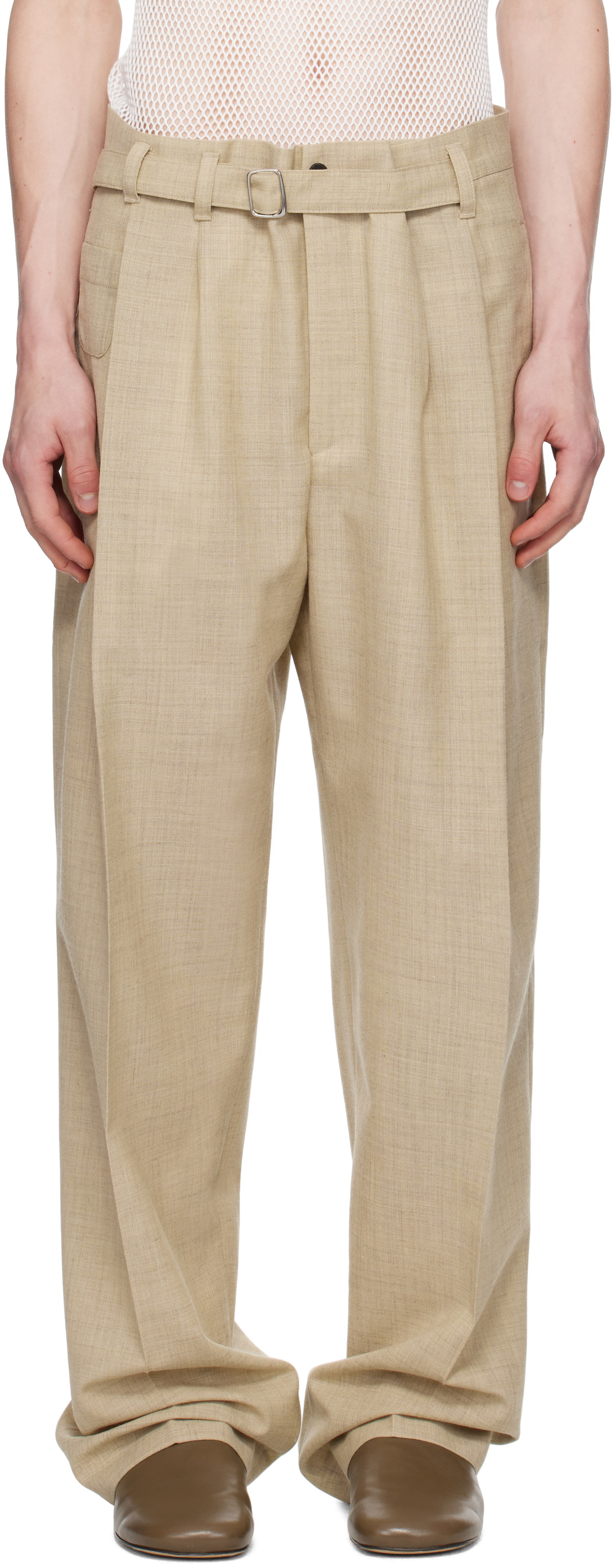 Jacquemus Le pantalon canevas パンツ Jacquemus Le Pantalon Canevas Pants In Navy | ModeSens