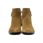 Balmain Brown Suede Anthos Boots