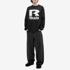Rhude Men's Petrol R Crew Sweat in Vintage Black