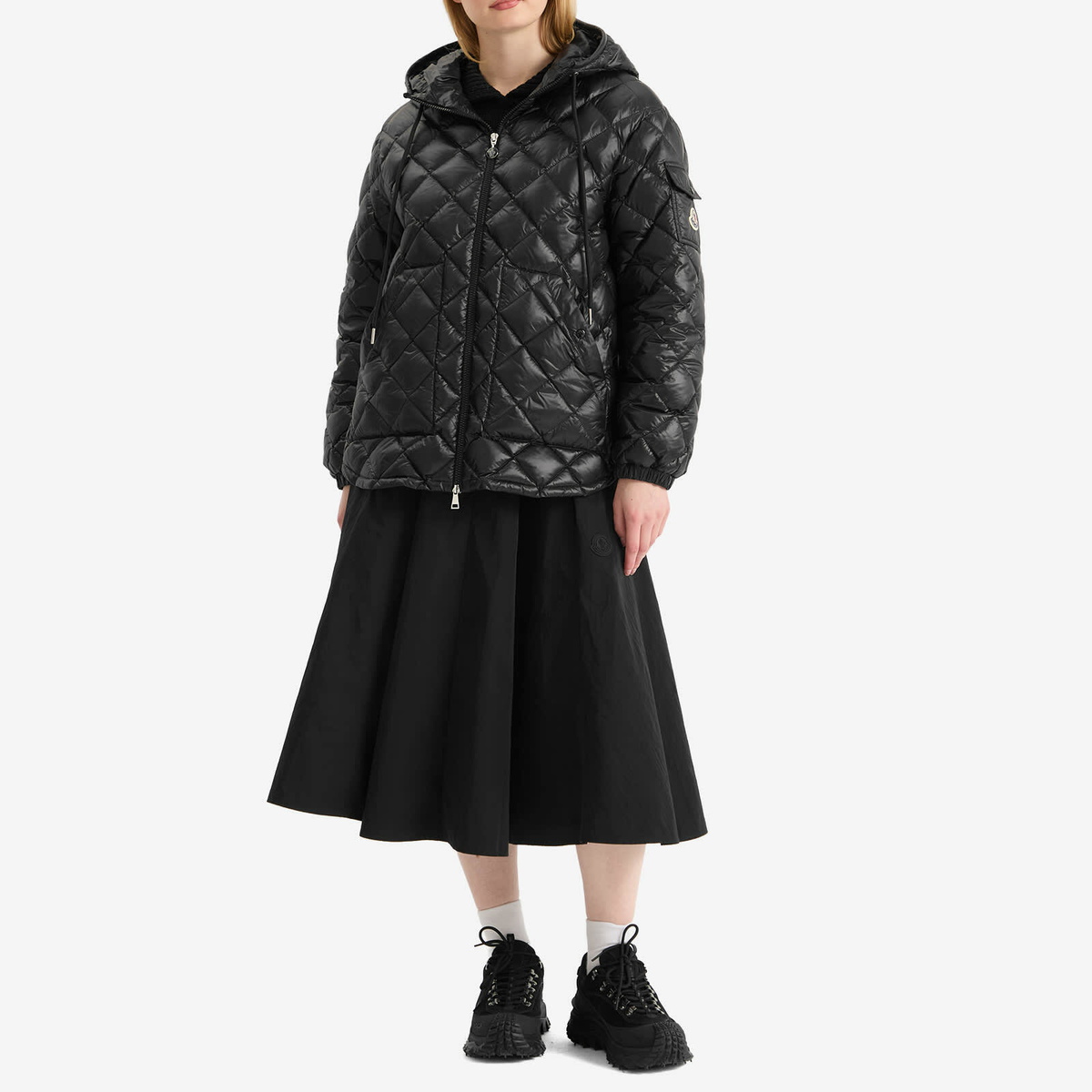 Moncler Shiny Black Hood. New! Moncler Men main image 3