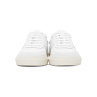 Axel Arigato White and Grey Dunk 2.0 Sneakers