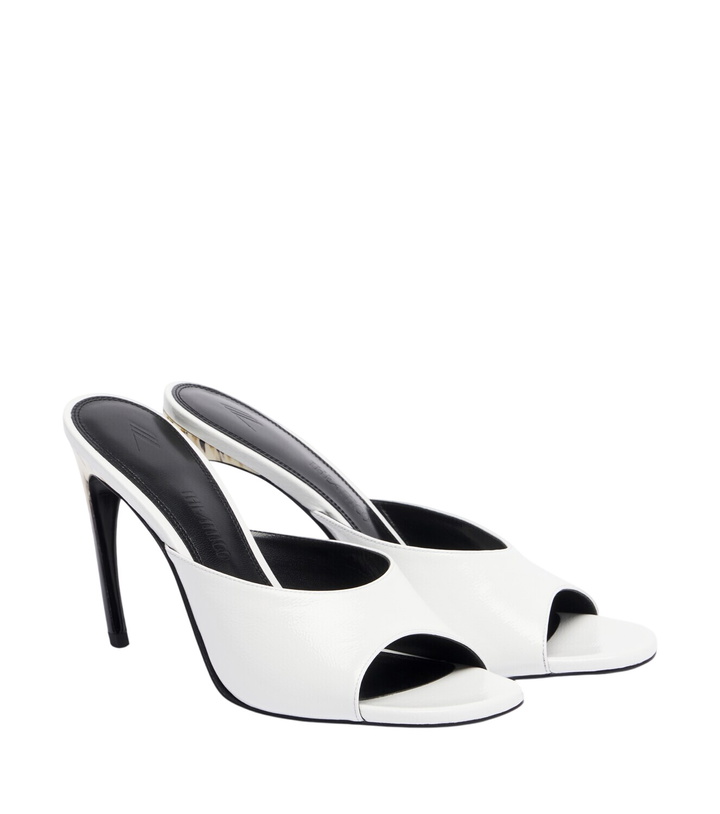 Photo: The Attico Betta leather mules