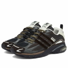 Adidas x SFTM Adistar Cushion Sneaker in Core Black/Dark Brown/Earth Strata