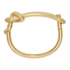 Bottega Veneta Gold Knot Bracelet