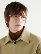 Bottega Veneta - Round-Frame Gold-Tone Optical Glasses