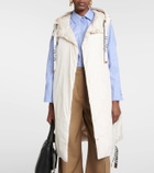 Max Mara The Cube Sisoft quilted down vest