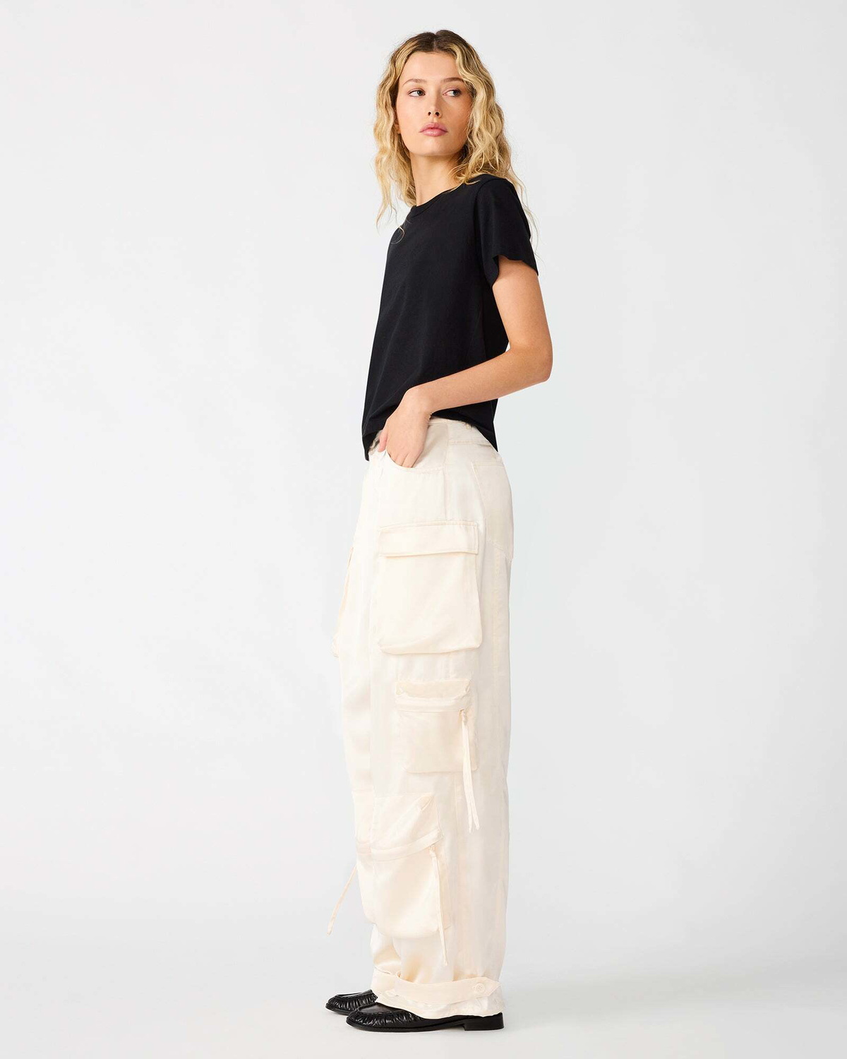 Steve Madden Duo Pants in Cream