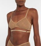 Gucci - GG Star tulle bra and underwear set