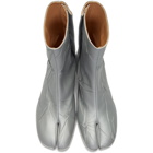 Maison Margiela Silver Metallic Tabi Boots