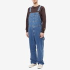 Dickies Men's Classic Denim Bib Overall in Classic Blue