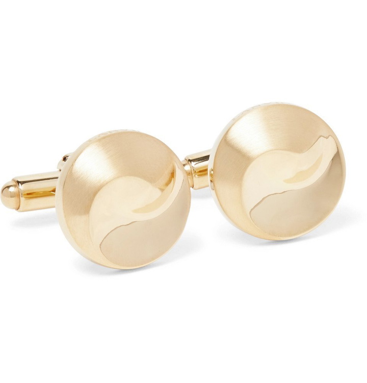 Photo: Lanvin - Gold-Plated Cufflinks - Gold