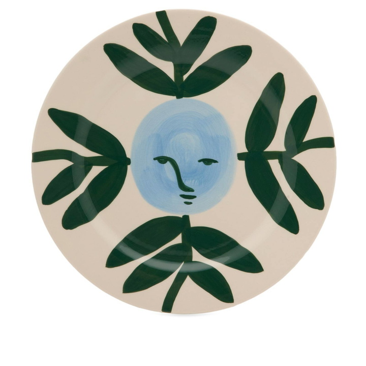 Photo: HAY x Emma Kohlmann La Pittura Plate in Moon Face Vine 