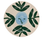 HAY x Emma Kohlmann La Pittura Plate in Moon Face Vine 
