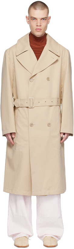 Photo: LEMAIRE Beige Military Trench Coat
