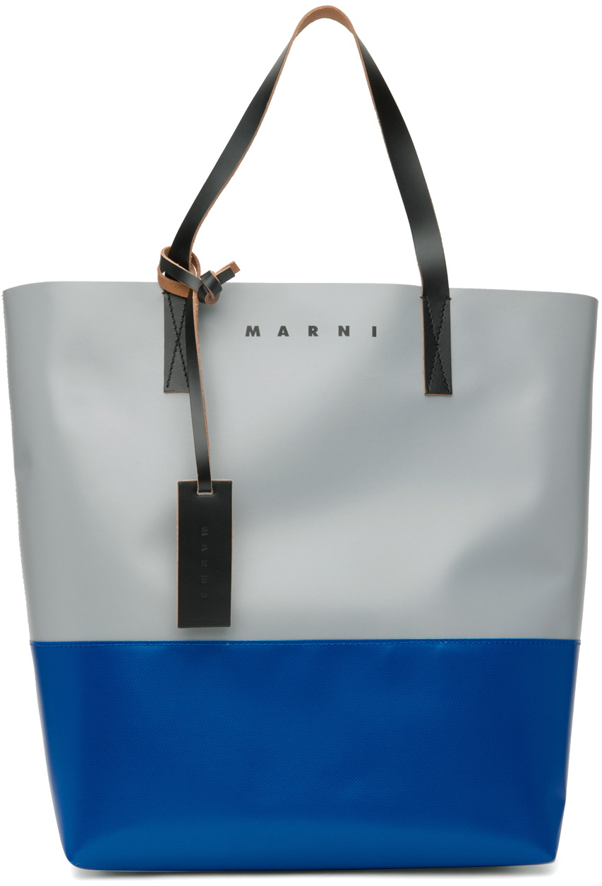 Marni Gray & Blue Tribeca Tote Marni