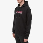 Versace Men's Baroque Logo Popover Hoodie in Black