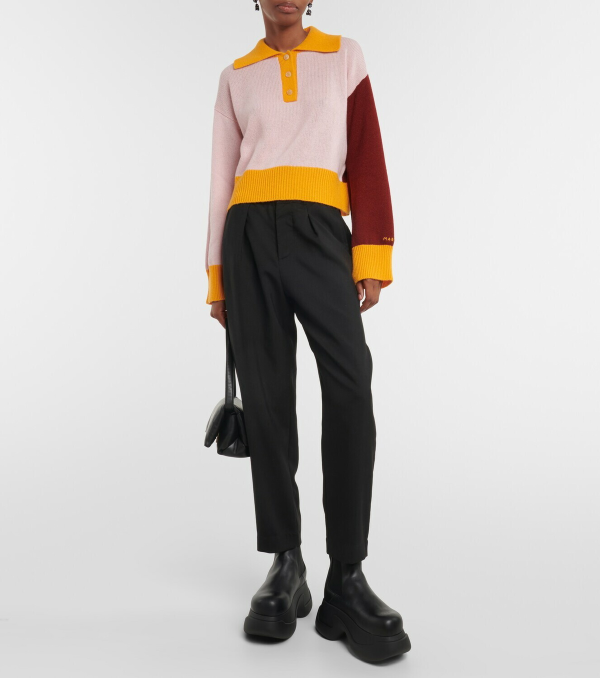 【Marni】Chelsea Aras Boots ブーツ☆関税送料込み Marni Aras 23 leather platform Chelsea boots Marni