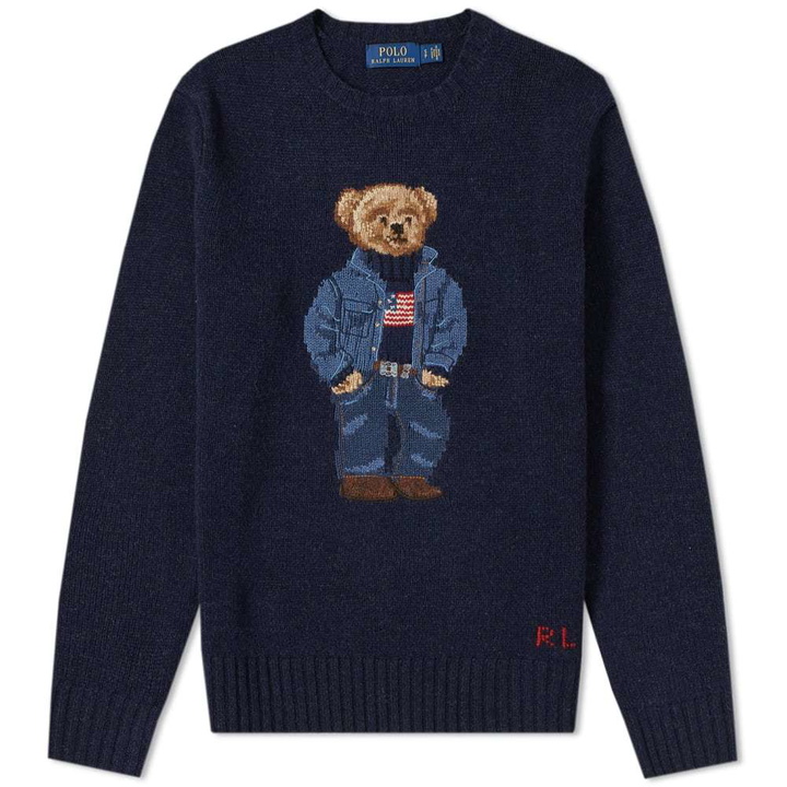 Photo: Polo Ralph Lauren Casual Bear Intarsia Knit