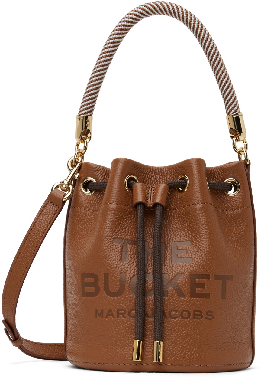 Marc Jacobs Brown 'The Leather Bucket' Bag