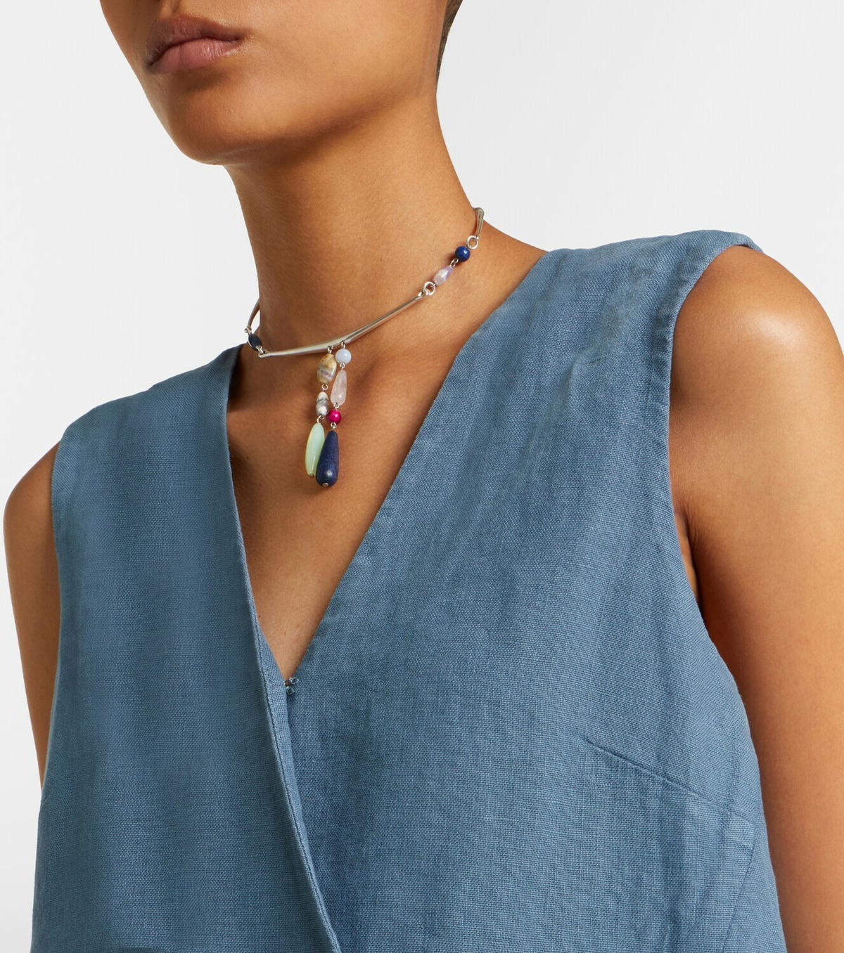 Velvet Ollie linen top