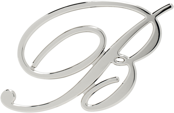 Photo: Blumarine Silver 'B' Single Earring