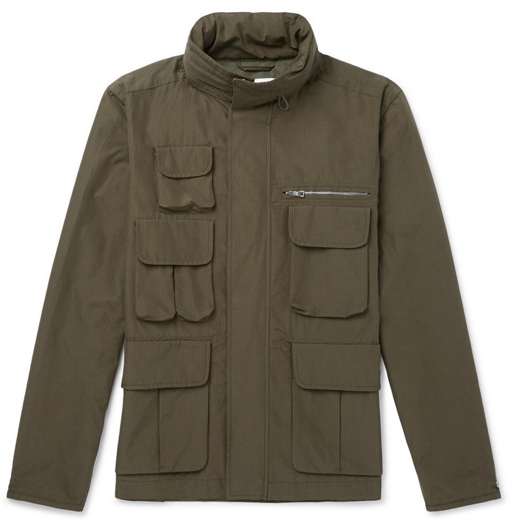 Photo: Mr P. - Water-Repellent Cotton-Blend Ripstop Field Jacket - Men - Green