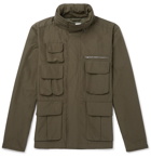 Mr P. - Water-Repellent Cotton-Blend Ripstop Field Jacket - Men - Green