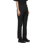 C2H4 Black Intervein Track Pants