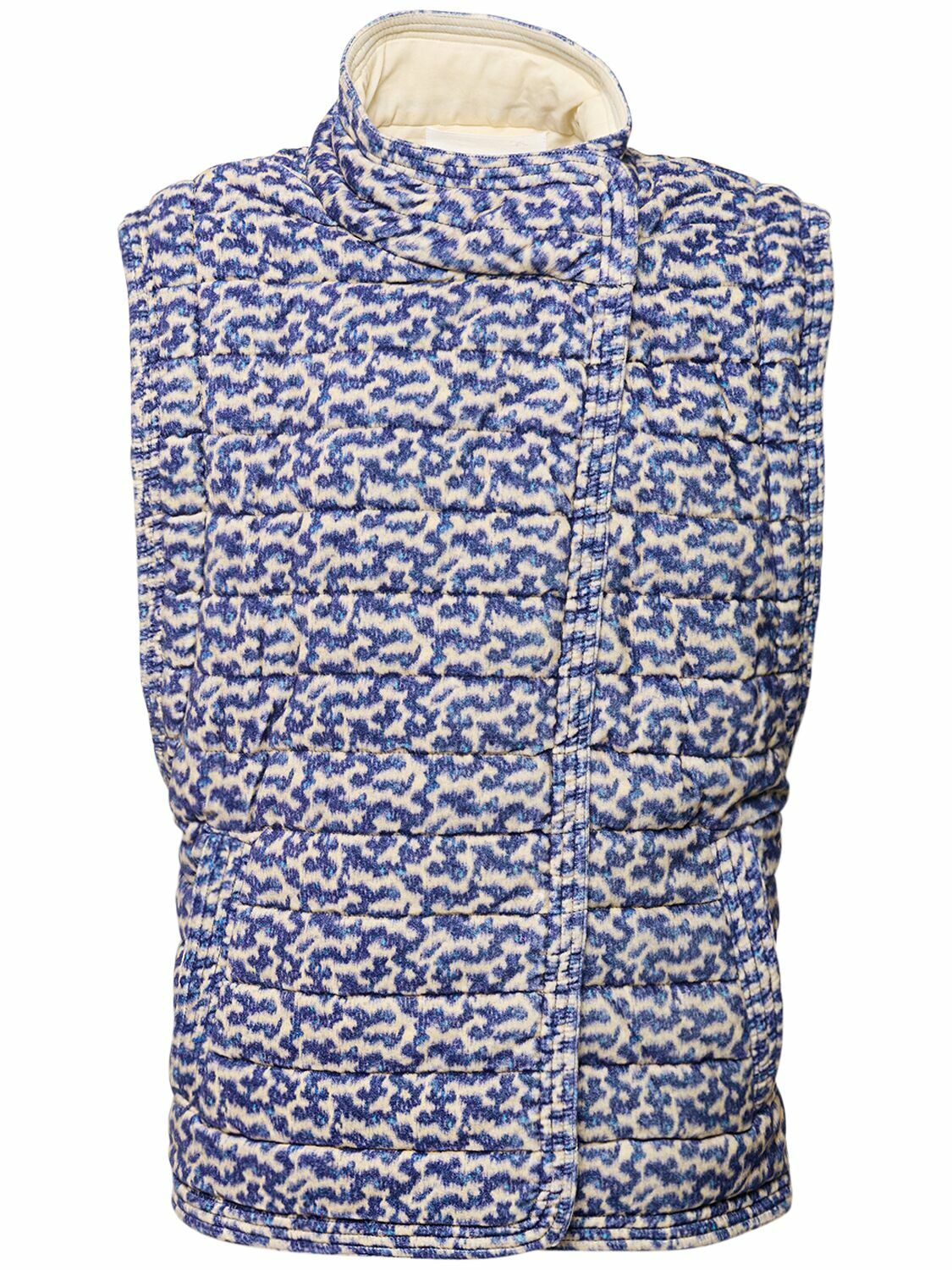 MARANT ETOILE Areta Printed Padded Cotton Jacket Isabel