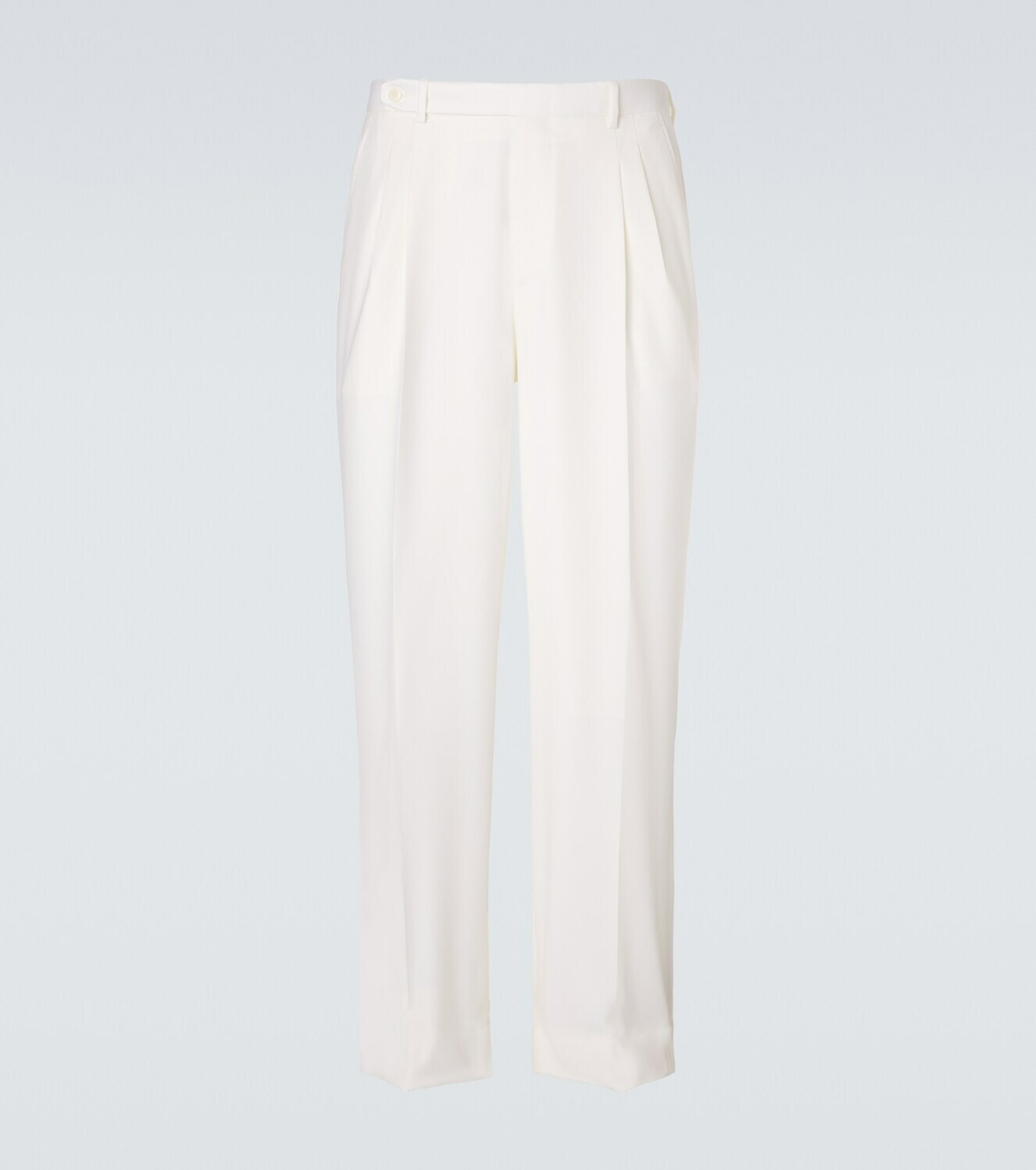 Brioni Elba wool straight pants