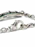 Stephen Webster Sterling Silver Inline Razer Chain Bracelet