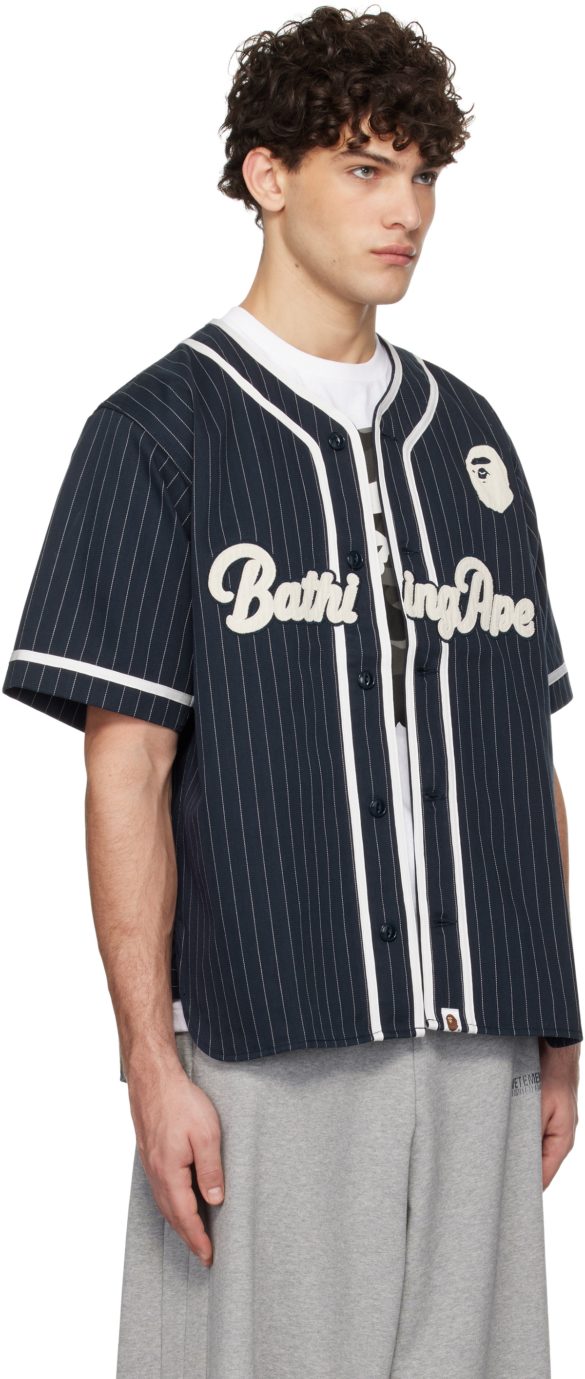 A BATHING APE エイプ　ベースボールシャツ アベイシングエイプ(A BATHING APE)|ベースボールTシャツ