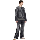 CAMPERLAB Black Distorted Distressed Jeans