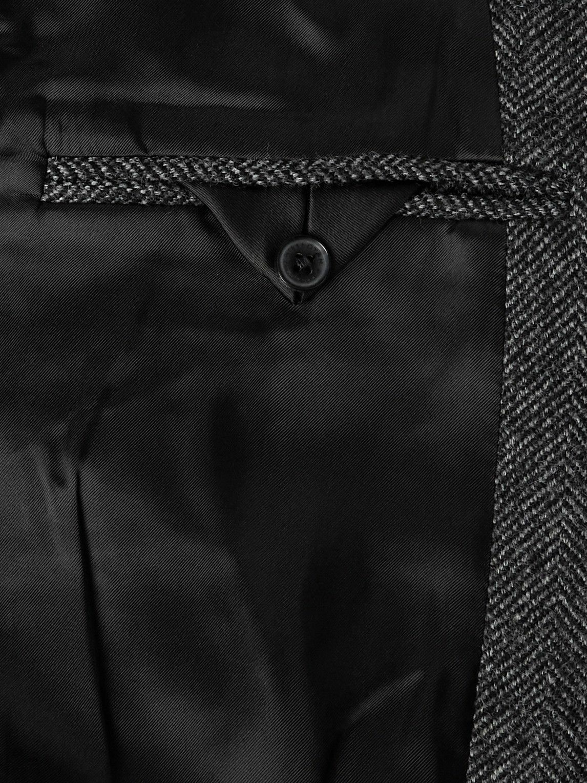 Nili Lotan - Roy Suede-Trimmed Herrinbone Wool Blazer - Unknown