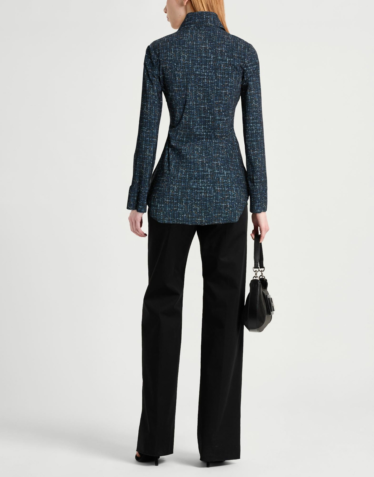 Chiara Boni La Petite Robe Womens Top Midnight in Blue