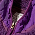 Stan Ray Men's High Pile Fleece Jacket in Purple
