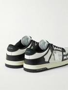 AMIRI - Skel-Top Colour-Block Leather Sneakers - Black