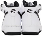 Nike White & Black Air Force 1 '07 Sneakers