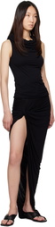Rick Owens Lilies Black Hollywood Twist Edfu Maxi Skirt