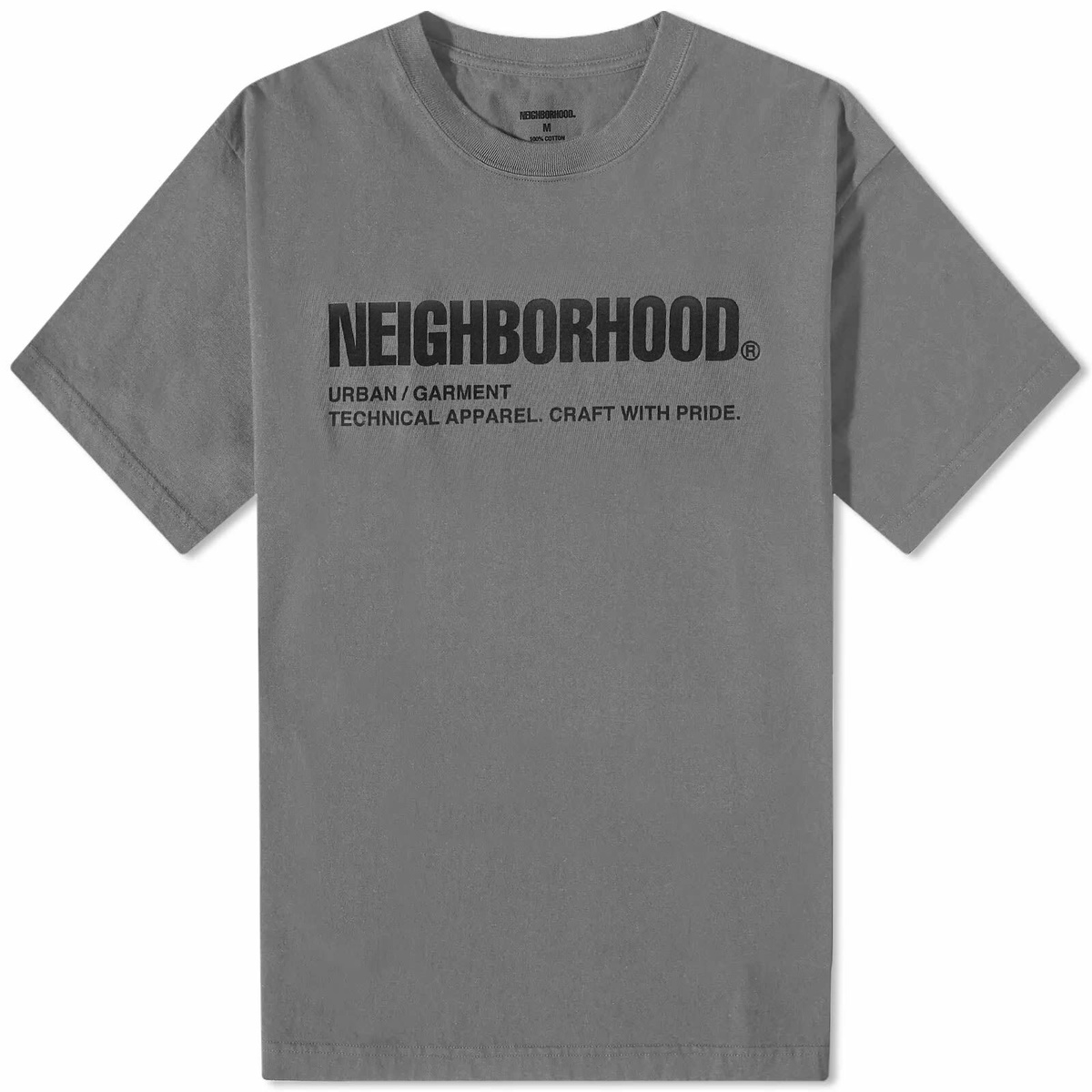 Neighborhood Men's NH-2 T-Shirt in Grey Neighborhood