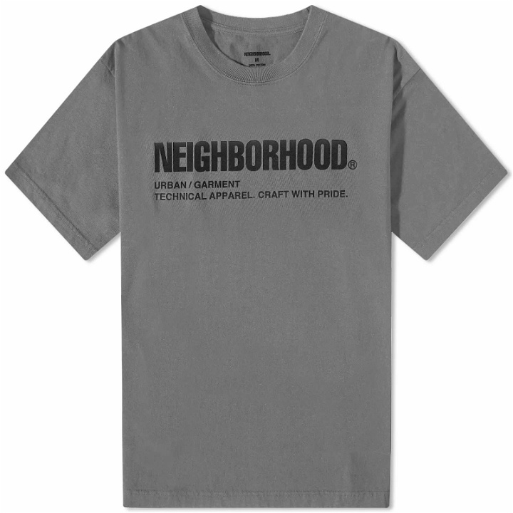 Photo: Neighborhood Men's NH-2 T-Shirt in Grey