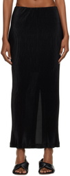 THIRD FORM Black Rolling Hills Maxi Skirt