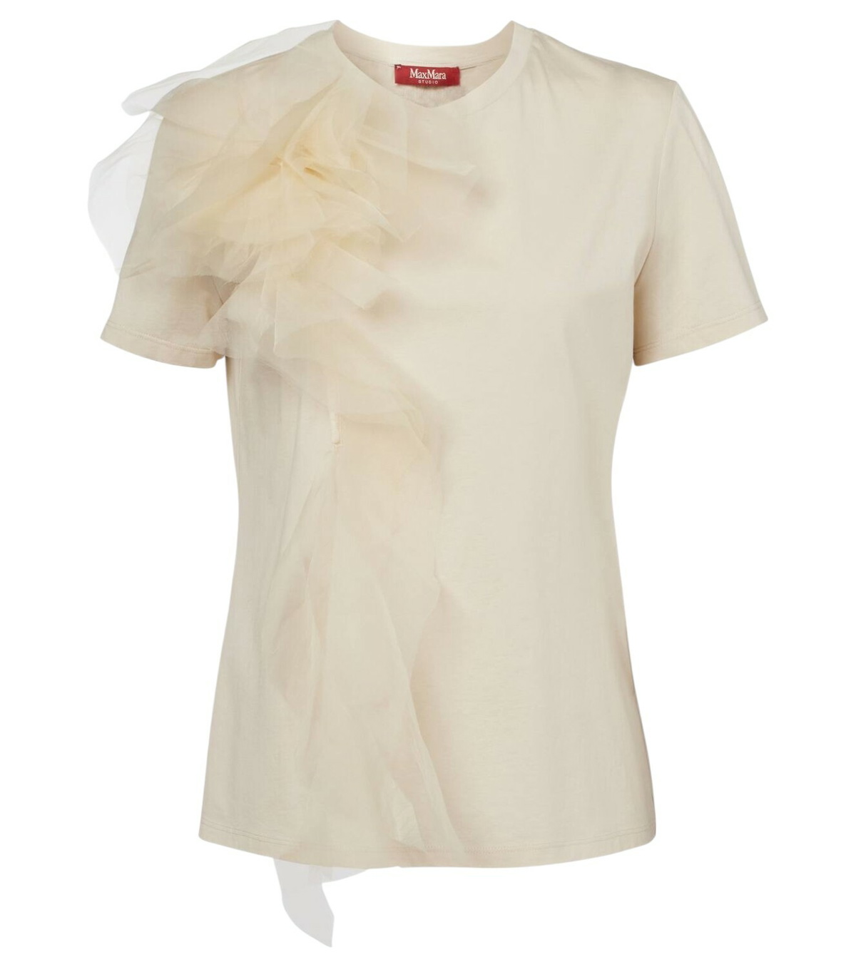 MAX MARA Acacia Logo Pocket Jersey T-shirt Max Mara