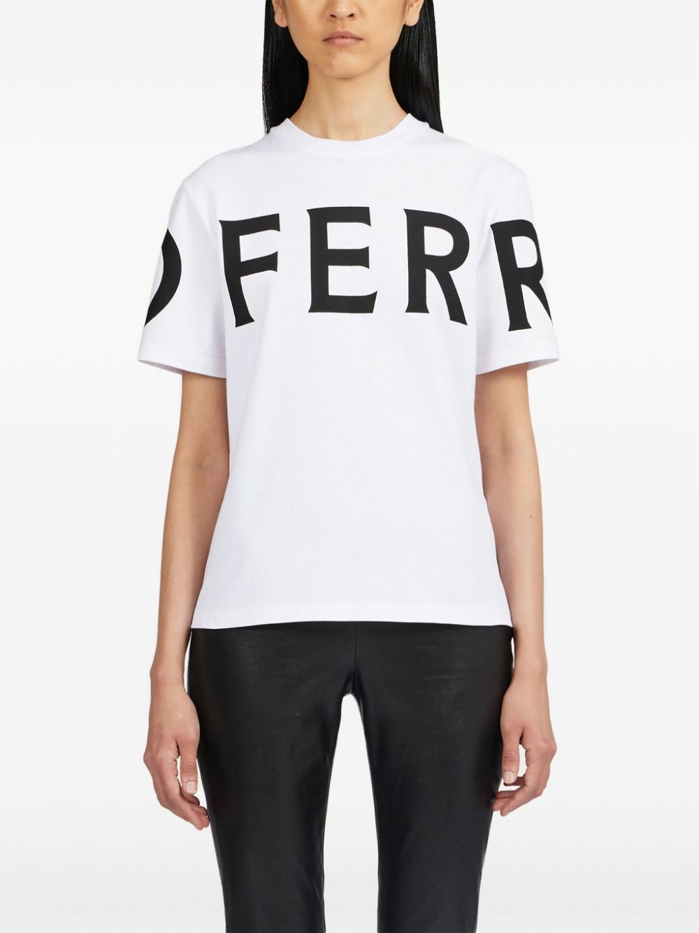 FERRAGAMO - Logo Cotton T-shirt Salvatore Ferragamo