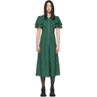 Alexachung Green Zip Detail Long Dress