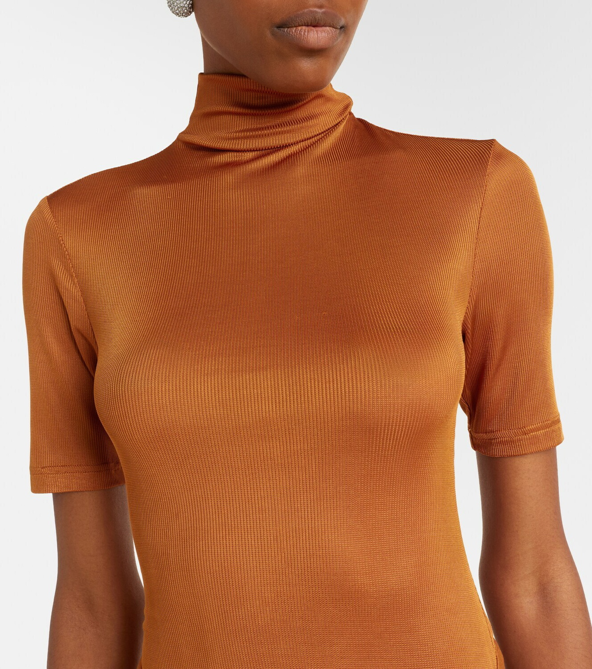 Christopher Esber Fusion ruched minidress