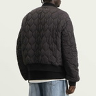 Maison Margiela Men's Reversible Bomber Jacket in Dark Brown